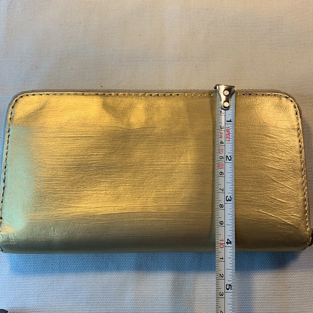 Tory Burch leather large wallet